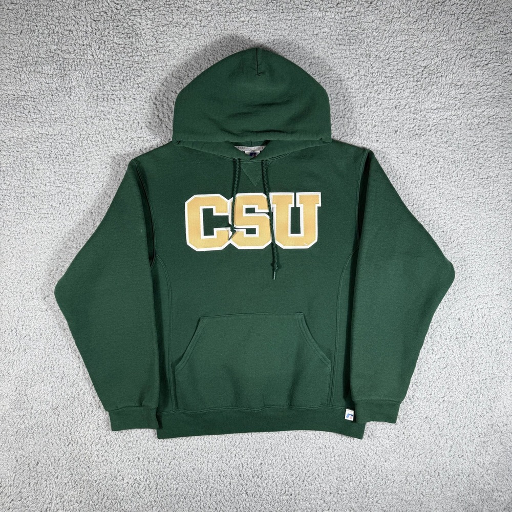 Colorado State University Hoodie Size Med Russell Athletic Pullover Sweatshirt
